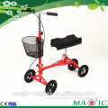 2015 FDA Factory sale knee walker mobility scooter leg aids with basket For rehab use